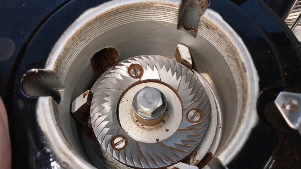 Чистка кофемолки